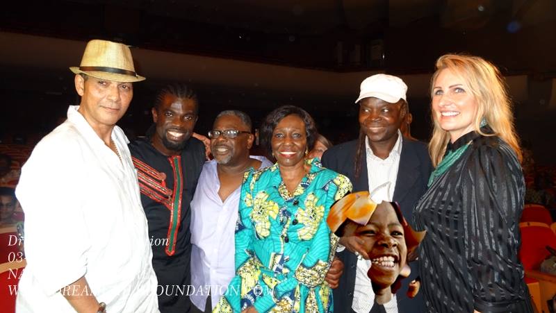 After Concert photos Dream! Child 2014 with Olorogun Oskar C.J. Ibru, Steve Bedi, Kofi Amoakohene,Nana Konadu Agyeman Rawlings (Former, First Lady of Ghana), Mike Sylla